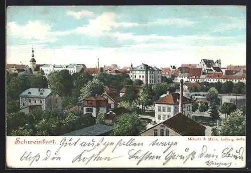 AK Schweinfurt, Teilansicht