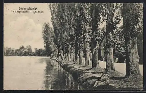 AK Braunschweig, Riddagshausen, Am Teich