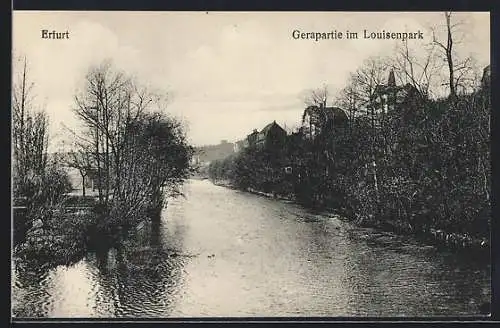 AK Erfurt, Gerapartie im Louisenpark