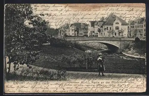 AK Erfurt, Partie an der Pförtchenbrücke