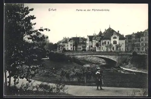 AK Erfurt, Partie an der Pförtchenbrücke