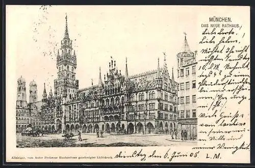 AK München-Au, Das neue Rathaus