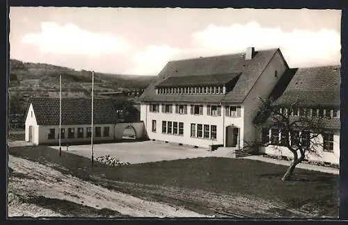 AK Reichelsheim /Odenwald, Partie an der Landwirtschaftsschule