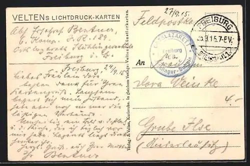 AK Freiburg / Breisgau, Herz-Jesukirche