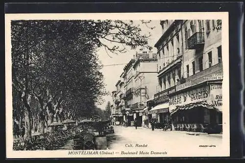 AK Montélimar, Boulevard Matte Desmoulins et ses commerces animés