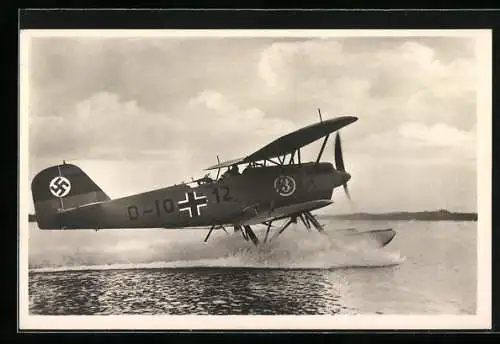 AK Start eines Wasserflugzeuges, Kriegsmarine