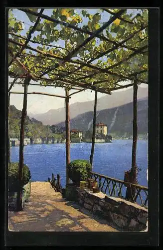 Künstler-AK Photochromie Nr. 3343: Belaggio, Lago di Como