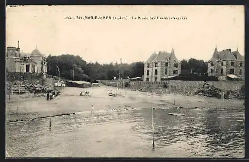 AK Sainte-Marie-sur-Mer, La Plage des Grandes Vallées