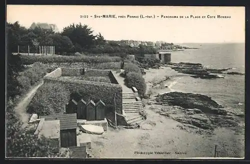 AK Ste-Marie, Panorama de la Plage et Côte Monceau