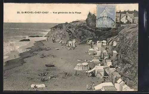 AK St-Michel-Chef-Chef, Vue générale de la Plage