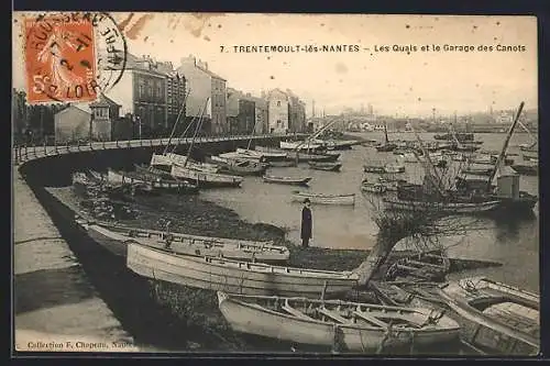 AK Trentemoult-lès-Nantes, Les Quais et le Garage des Canots