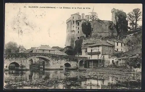 AK Clisson, Le Château et le Pont de Ville