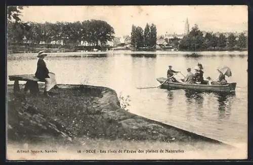 AK Sucé, Les rives de l`Erdre des plaines de Mazerolles