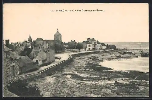 AK Piriac, Vue générale du bourg