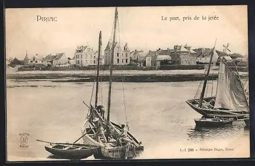 AK Piriac, Le port, pris de la jetée