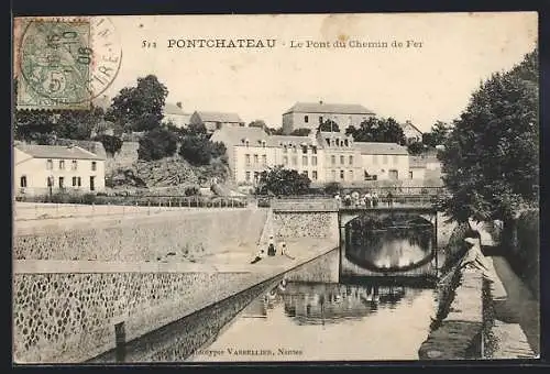 AK Pontchateau, Le Pont du Chemin de Fer