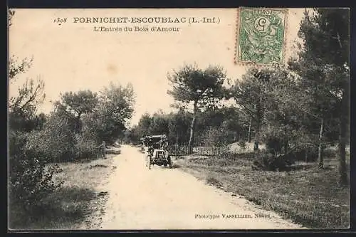 AK Pornichet-Escoublac, L`Entrée du Bois d`Amour