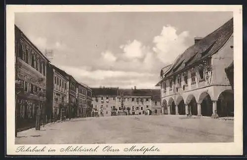 AK Rohrbach i. Mühlviertel, Oberer Marktplatz