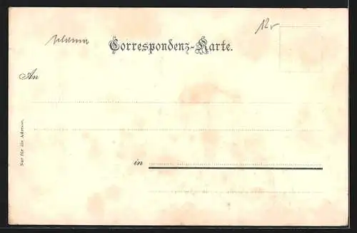 AK Steinbach a. d. Steyr, Teilansicht mit Kirche