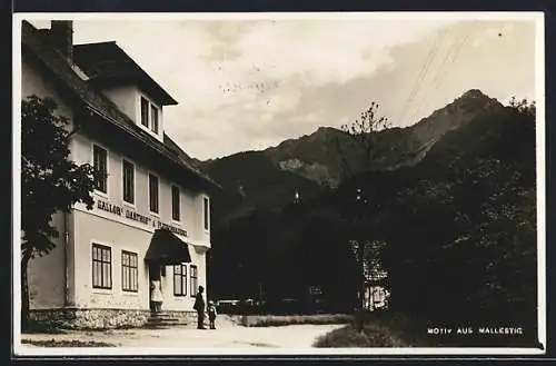 AK Finkenstein am Faaker See, Mallestig, Gasthaus & Fleischhauerei