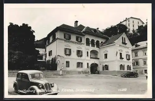 AK Greifenburg am Weissensee, Hotel Drautalerhof