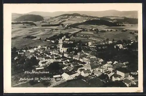 AK Rohrbach im Mühlkreis, Fliegeraufnahme
