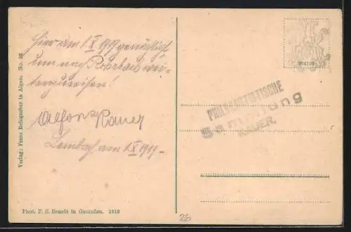 AK Lembach /O.-Oe., Strassenpartie