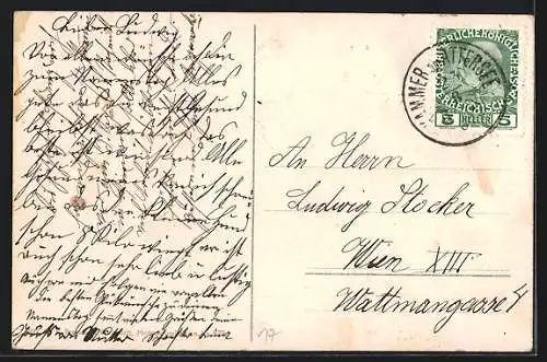 AK Seewalchen am Attersee, Dampfer und Segelboot auf dem See