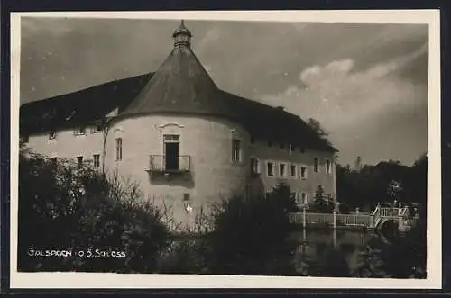 AK Gallspach, Blick auf das Schloss