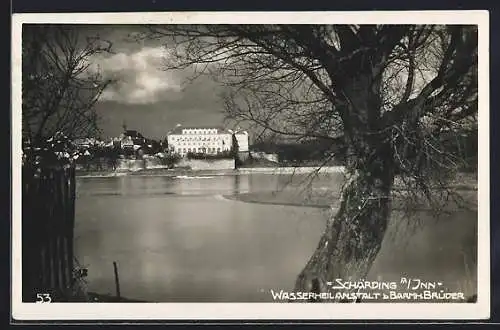 AK Schärding a. Inn, Wasserheilanstalt d. Barmherzigen Brüder