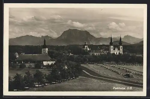 AK Puchheim, Blick zur Kirche