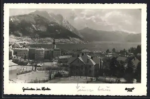 AK Gmunden, Teilansicht im Winter