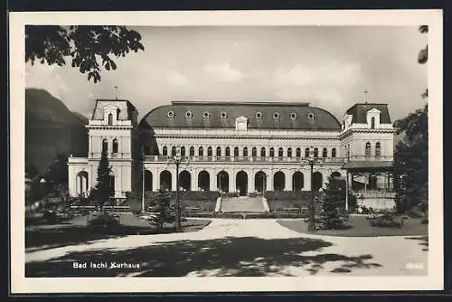 AK Bad Ischl, Weg zum Kurhaus