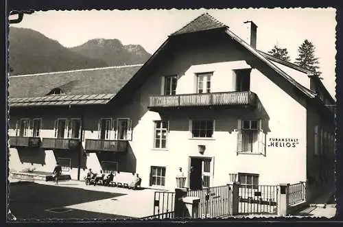 AK Bad Ischl, Hotel Kurhaus Helios, Teilansicht