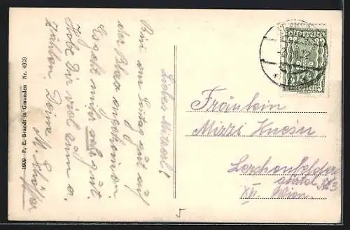 AK Altaussee, Blaa-Alm mit dem Loser