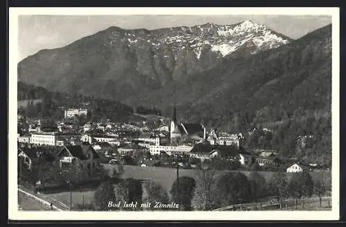 AK Bad Ischl, Teilansicht mit Zimnitz