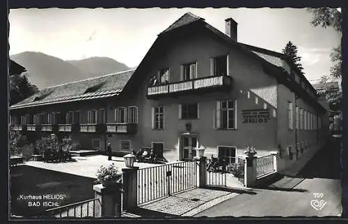 AK Bad Ischl, Hotel Kurhaus Helios, Teilansicht