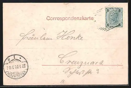 AK Ischl, Fluss und Esplanade