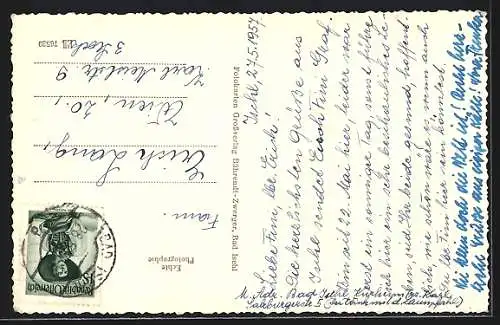 AK Bad Ischl, Ortsansicht mit Zimnitz