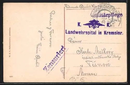 AK Tarnów, Ulica Krakowská mit Strassenbahn