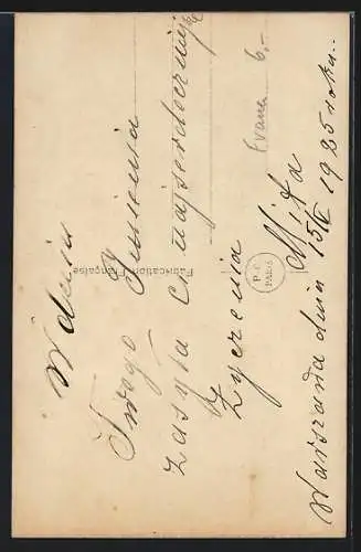 Foto-AK P. C. Paris: Junge Frau mit lockigem Haar und verträumtem Blick