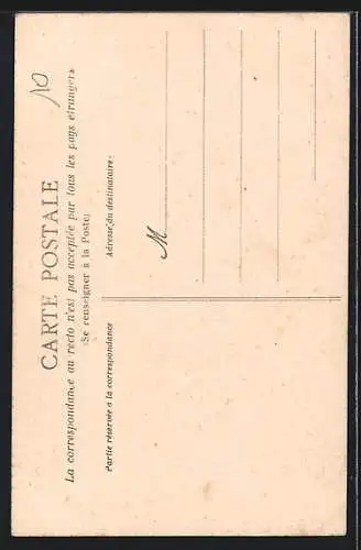 AK Guérande, Facade de l`église Saint-Aubin