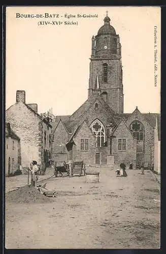 AK Bourg-de-Batz, Église St-Guénolé, XIVe-XVIe Siècles