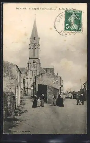 AK Ste-Marie, Son Église et le Point Central, La Coiffe du Pays