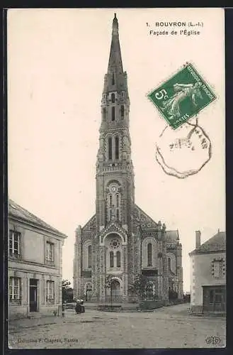 AK Bouvron, Facade de l`Église