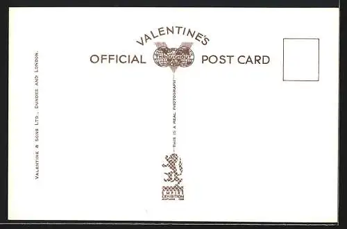 AK Glasgow, Empire Exhibition 1938, Lake Fountains, Dominions and Colonial Avenues