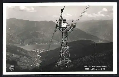 AK Zell am See, Seilbahn zur Schmittenhöhe