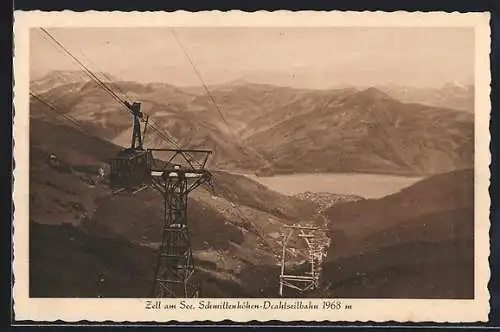 AK Zell am See, Schmittenhöhen-Drahtseilbahn