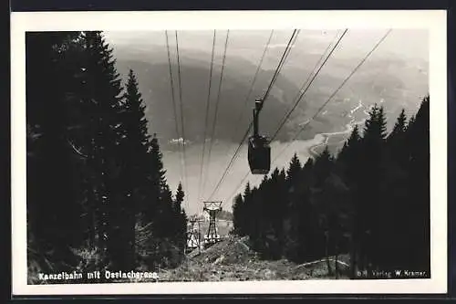 AK Kanzelbahn mit Ossiachersee