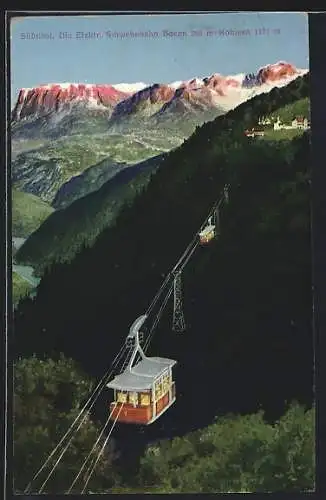 AK Elektrische Schwebebahn Bozen-Kohlern, Südtirol